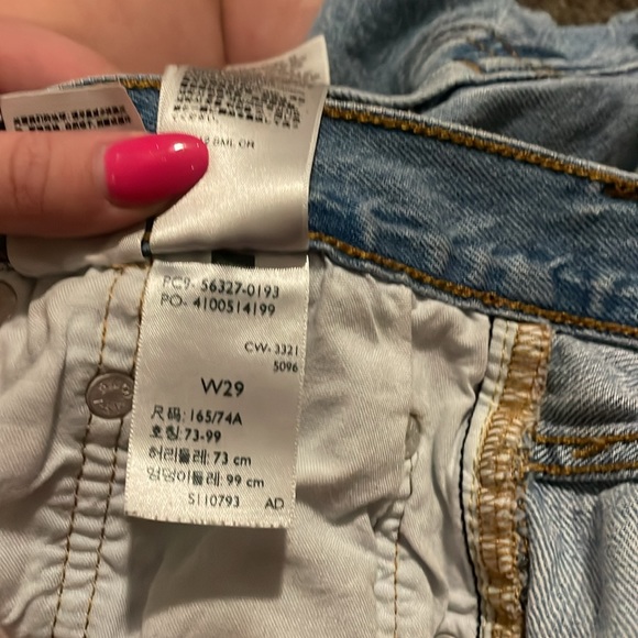 levi’s 501 women’s shorts distressed - Picture 4 of 4